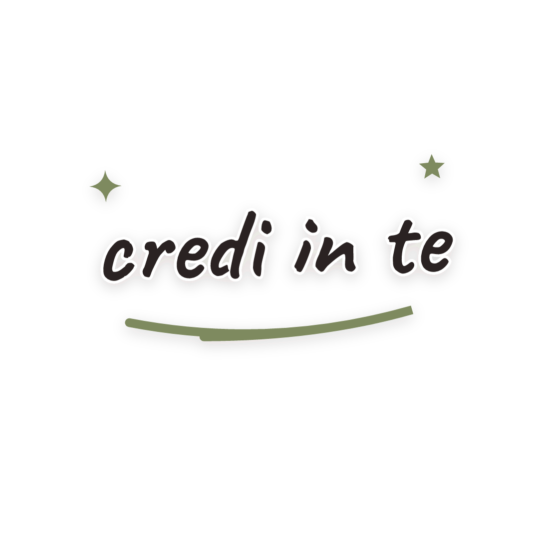 Sticker: credi in te