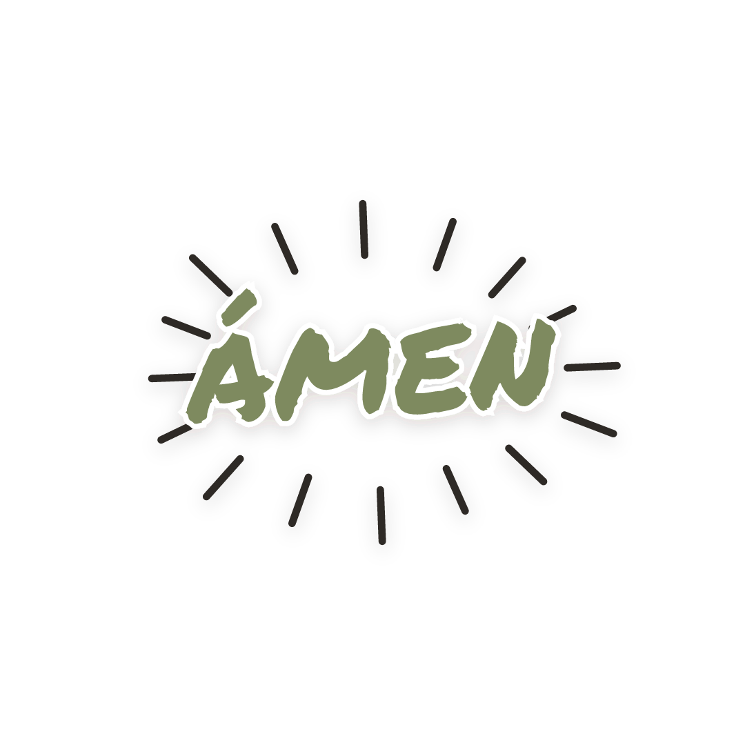 Sticker: ámen