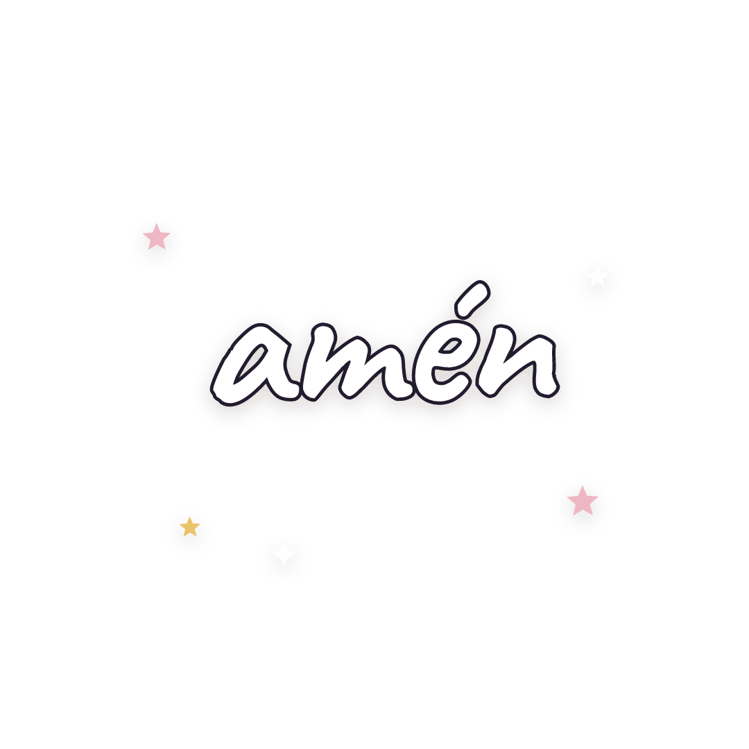 Sticker: amén