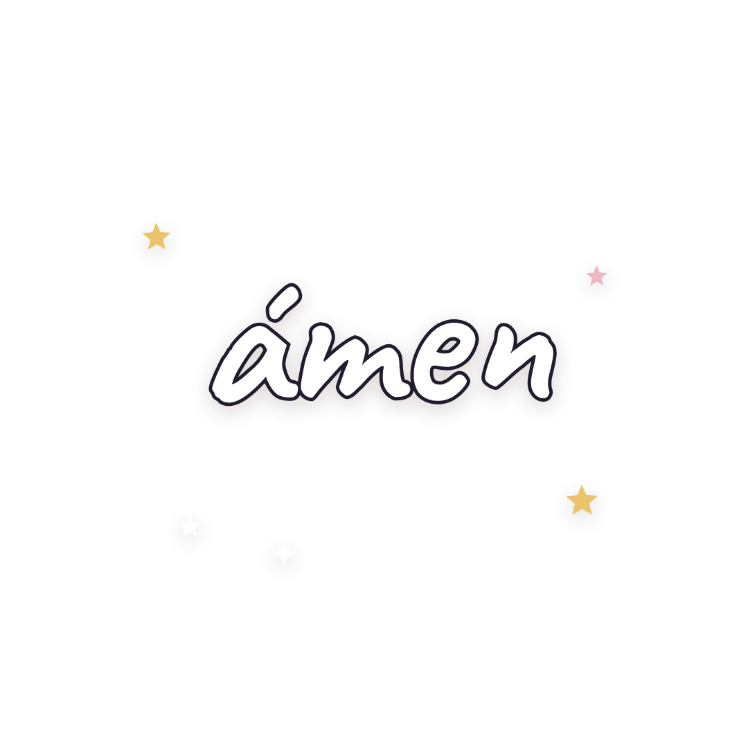 Sticker: ámen