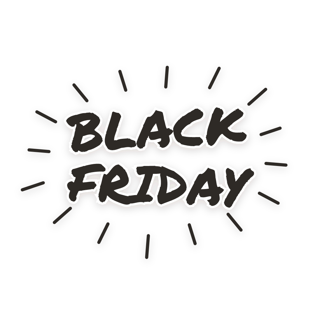 Sticker: black friday
