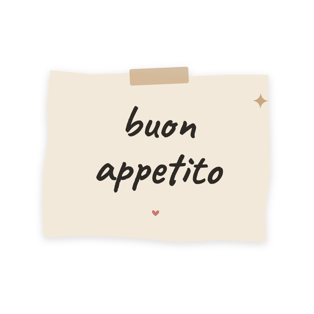 Sticker: buon appetito