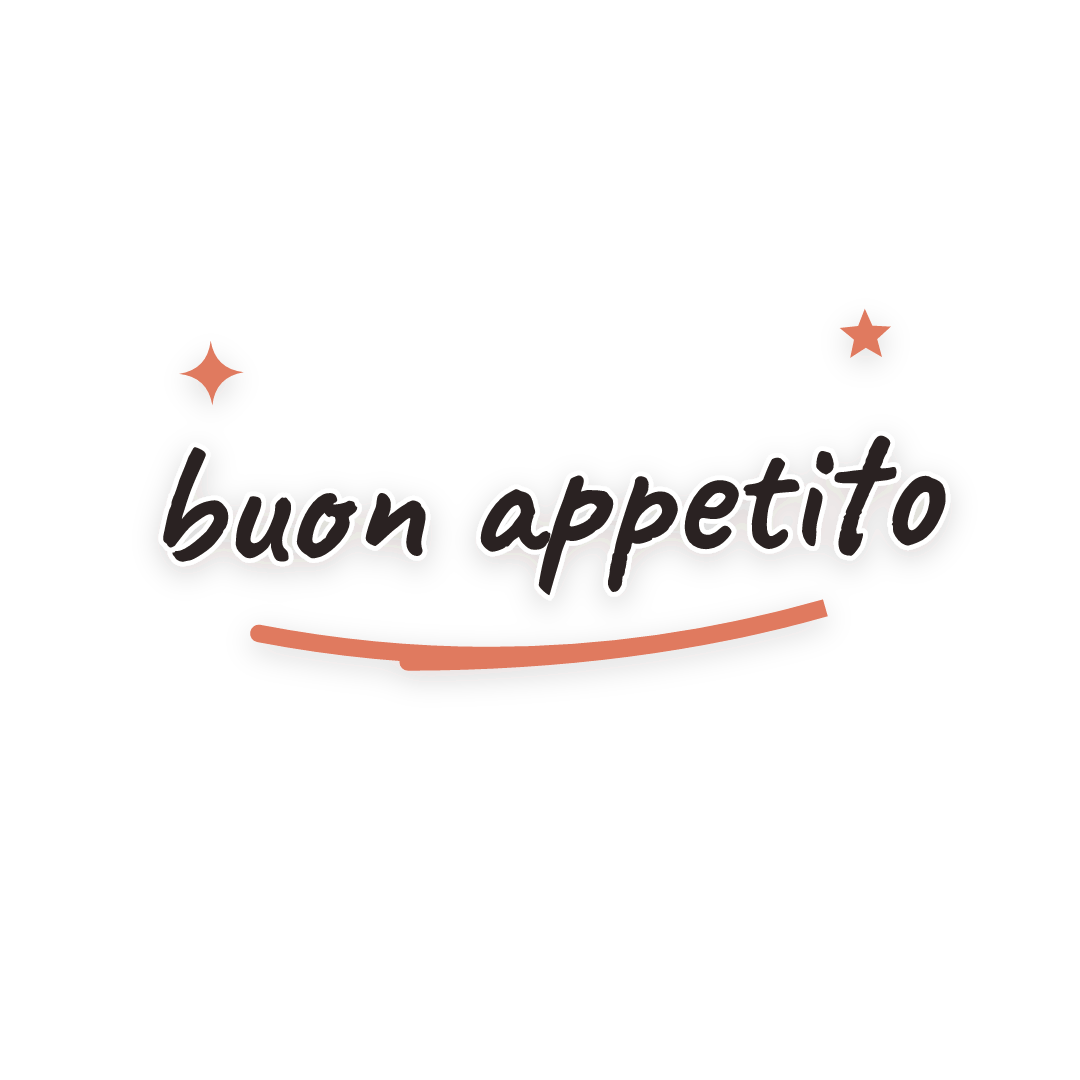 Sticker: buon appetito