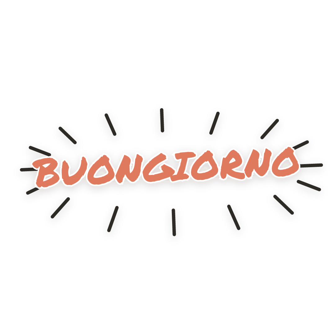 Sticker: buongiorno