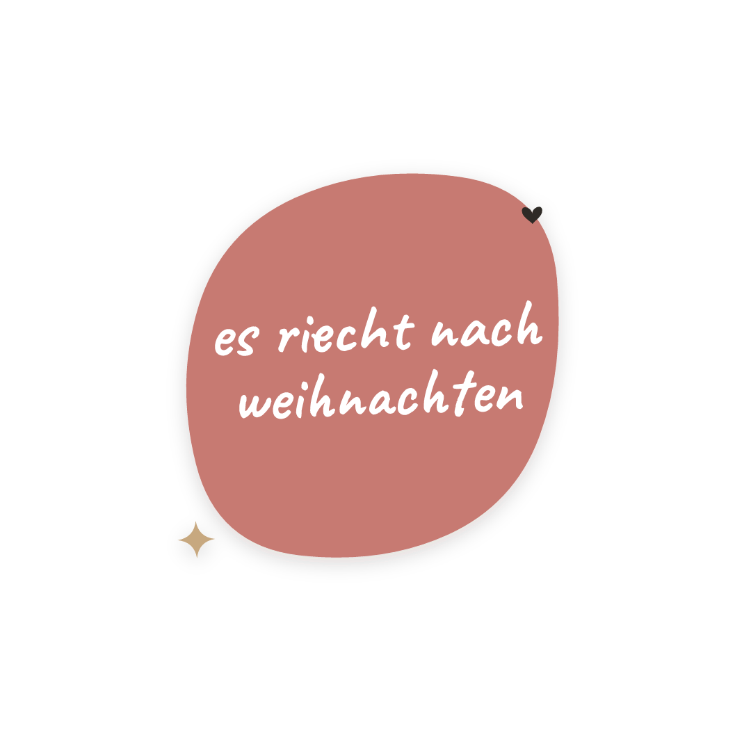 Sticker: es riecht nach weihnachten