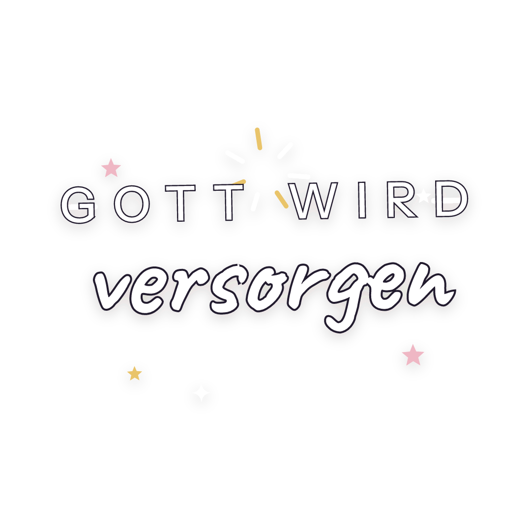 Sticker: Gott wird versorgen