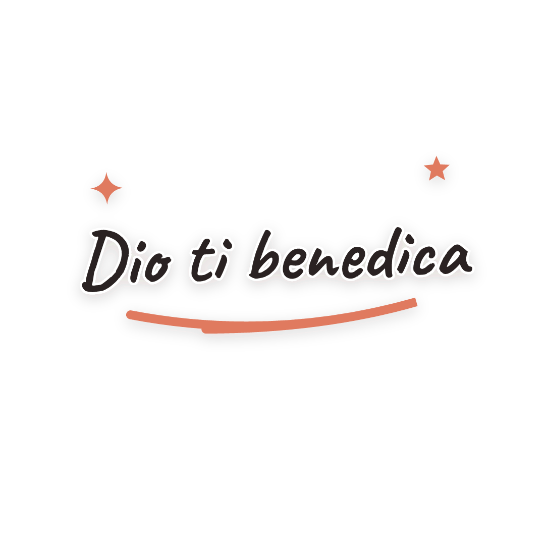Sticker: Dio ti benedica