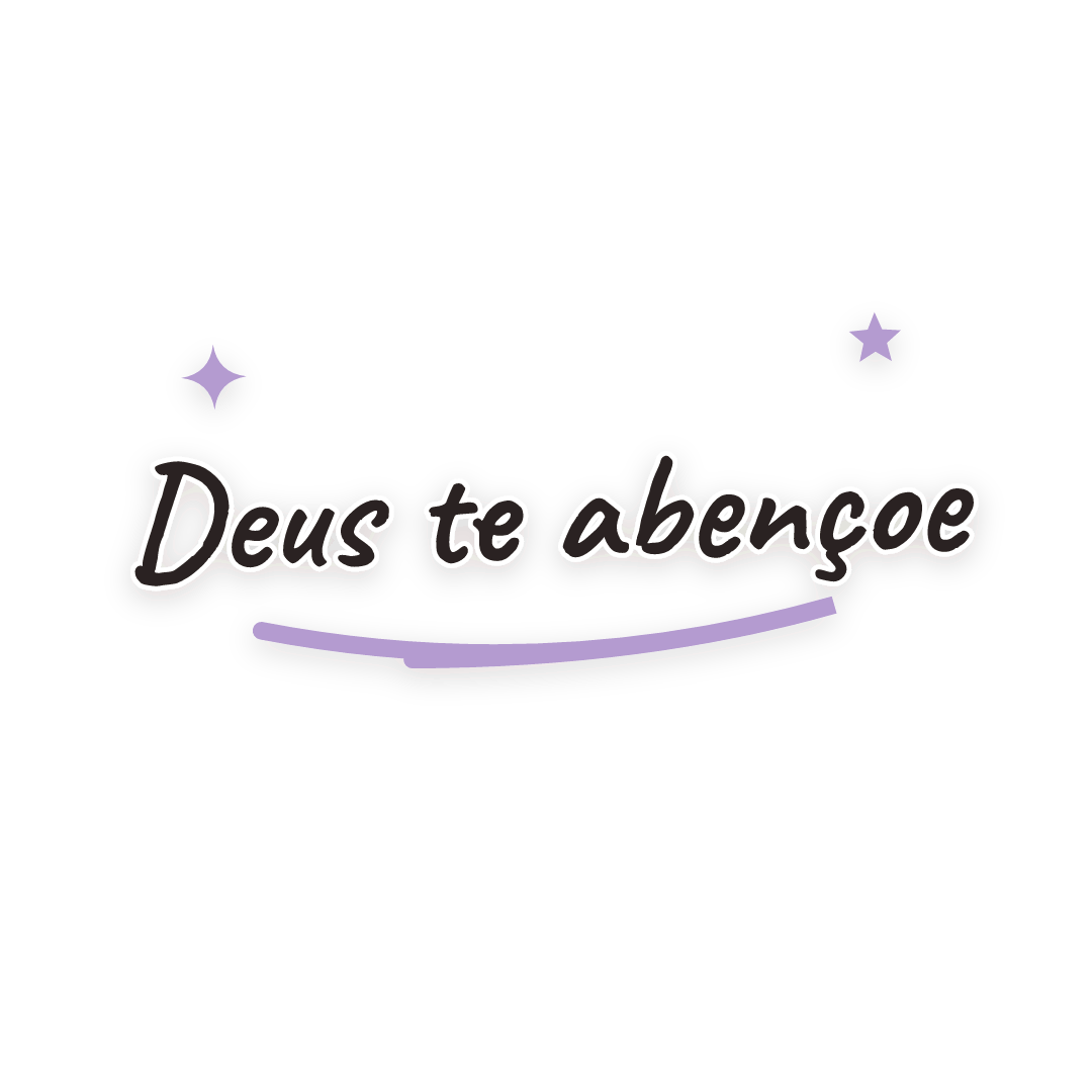 Sticker: Deus te abençoe