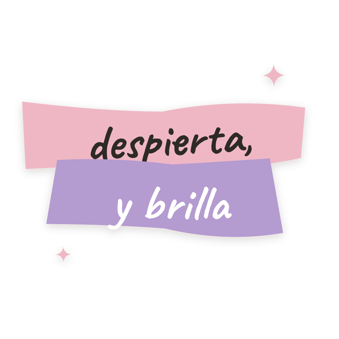 Sticker: despierta, y brilla