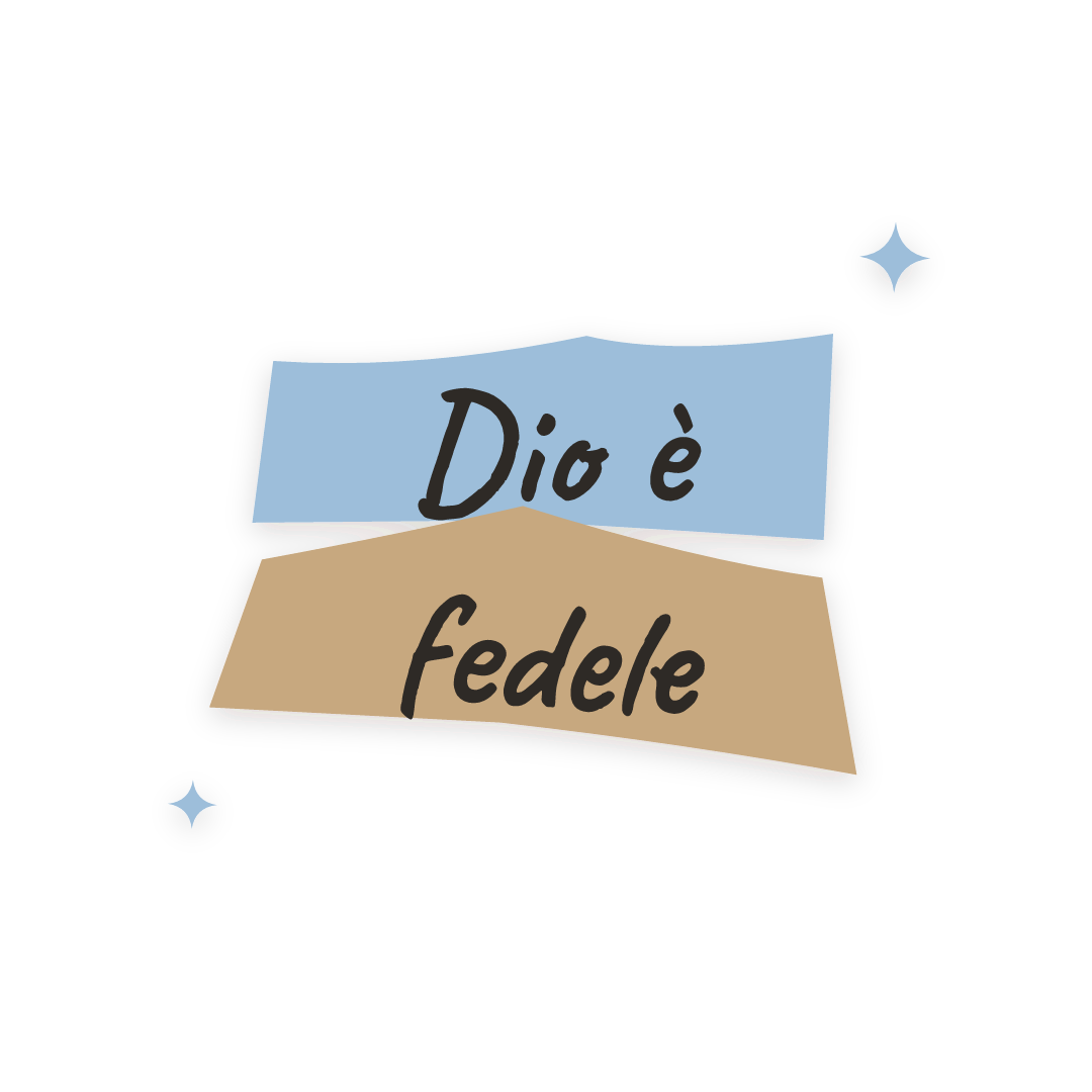 Sticker: Dio è fedele