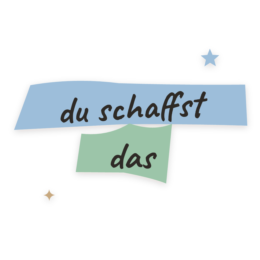 Sticker: du schaffst das