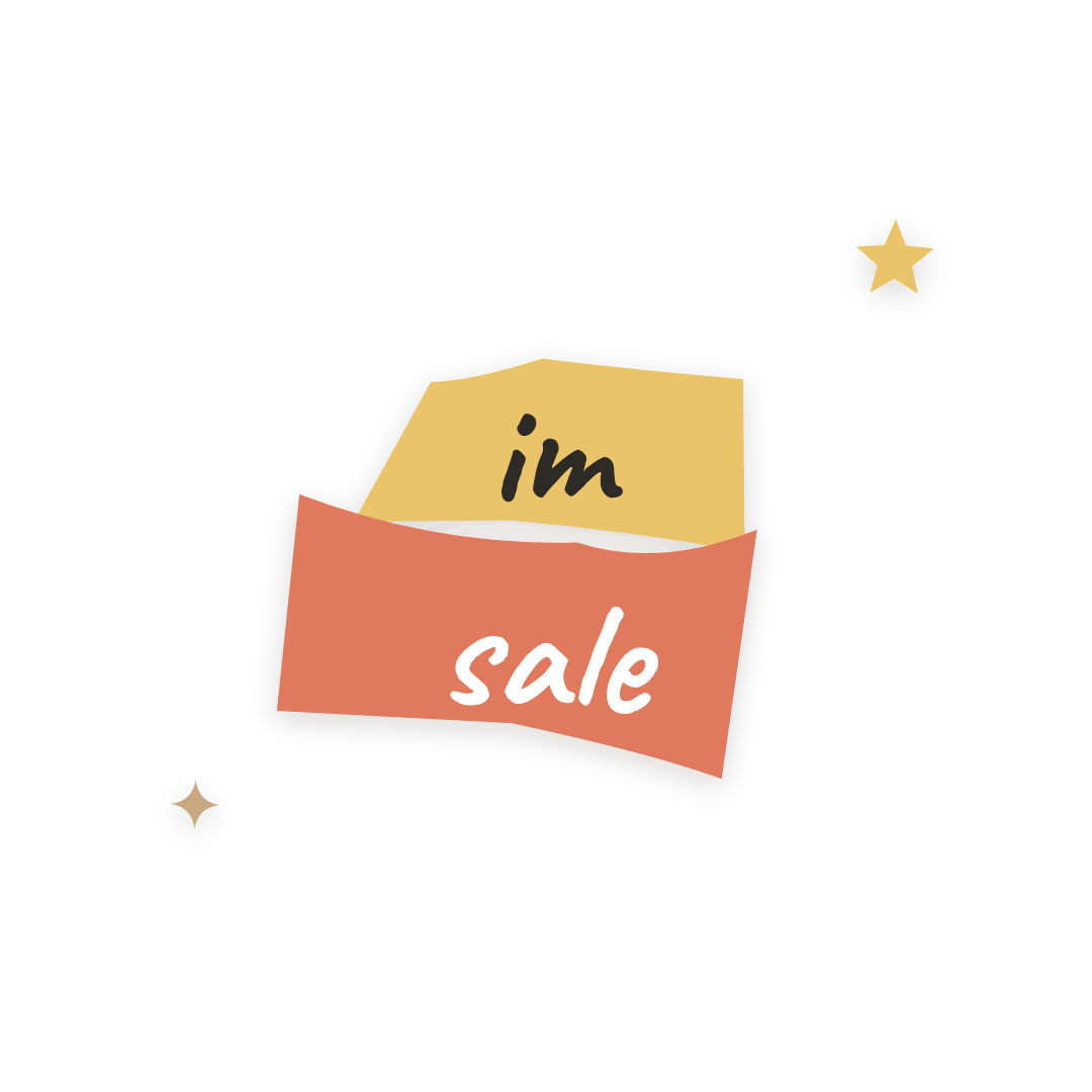 Sticker: im sale