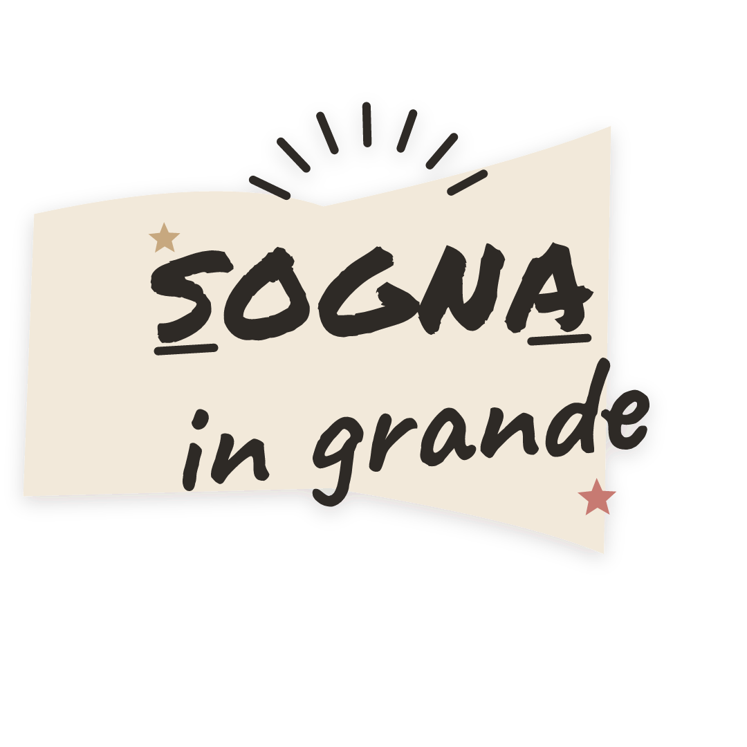 Sticker: sogna in grande