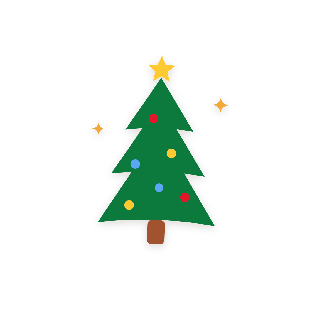 Sticker: albero di natale