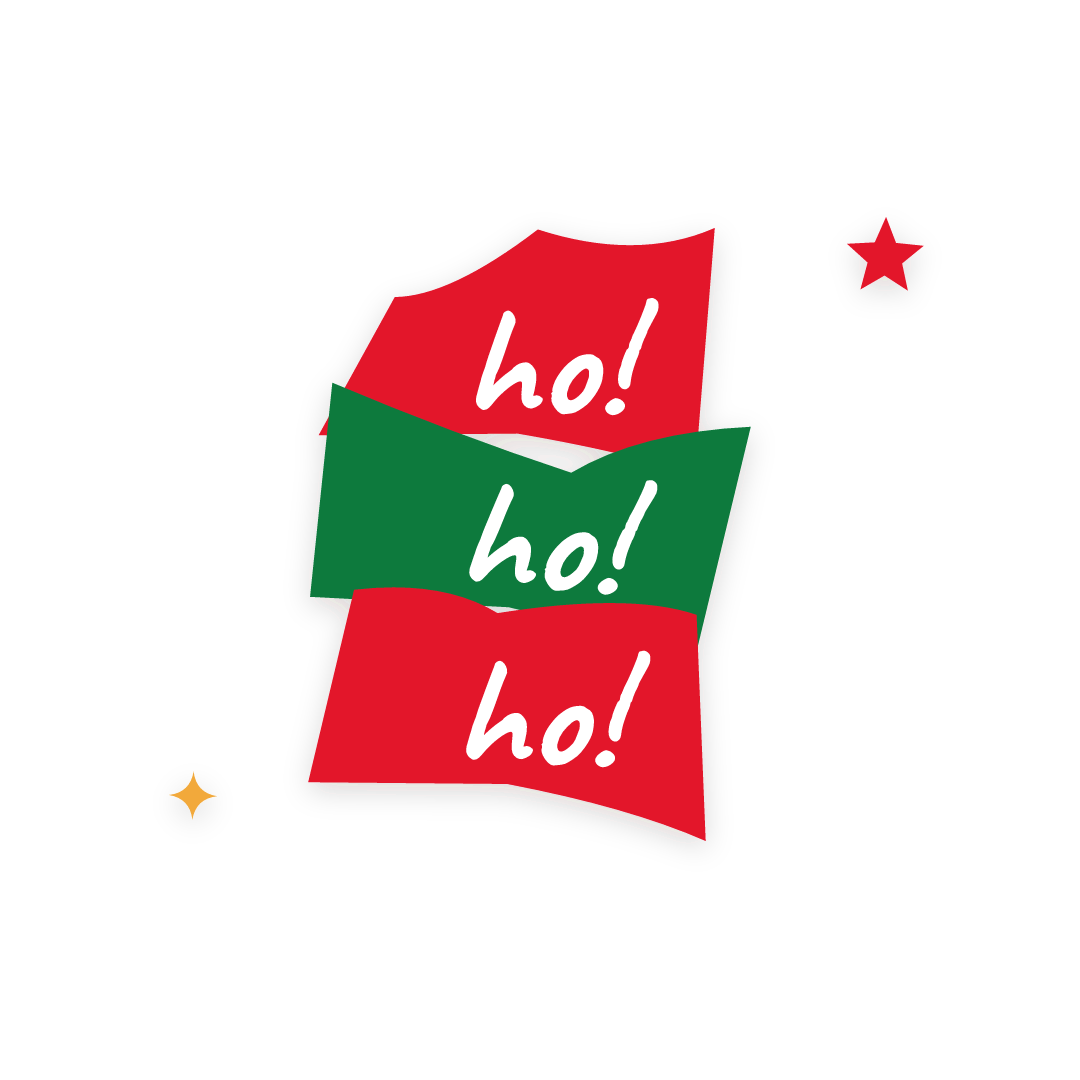 Sticker: ho! ho! ho!