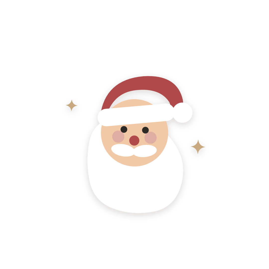 Sticker: weihnachtsmann