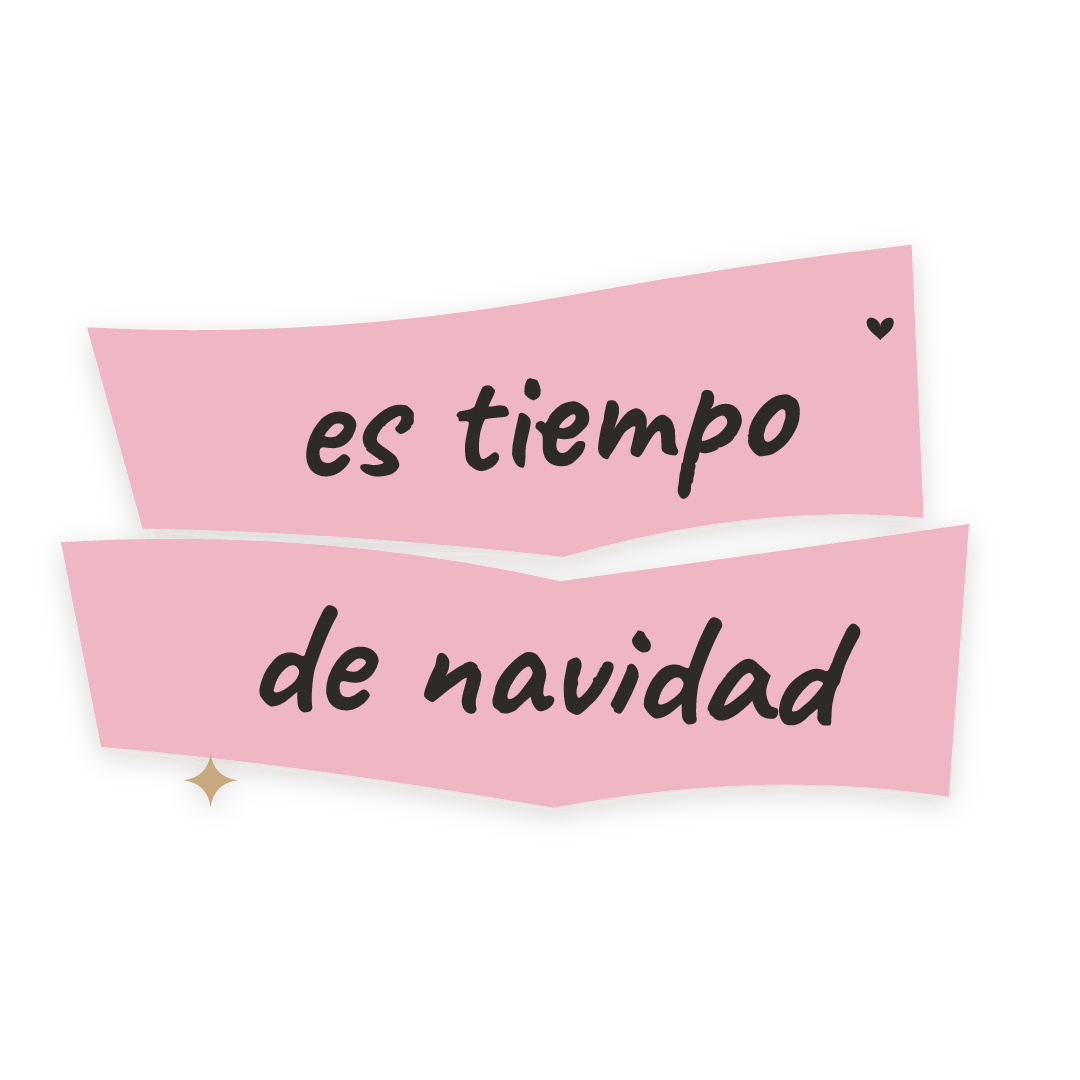 Sticker: es tiempo de navidad