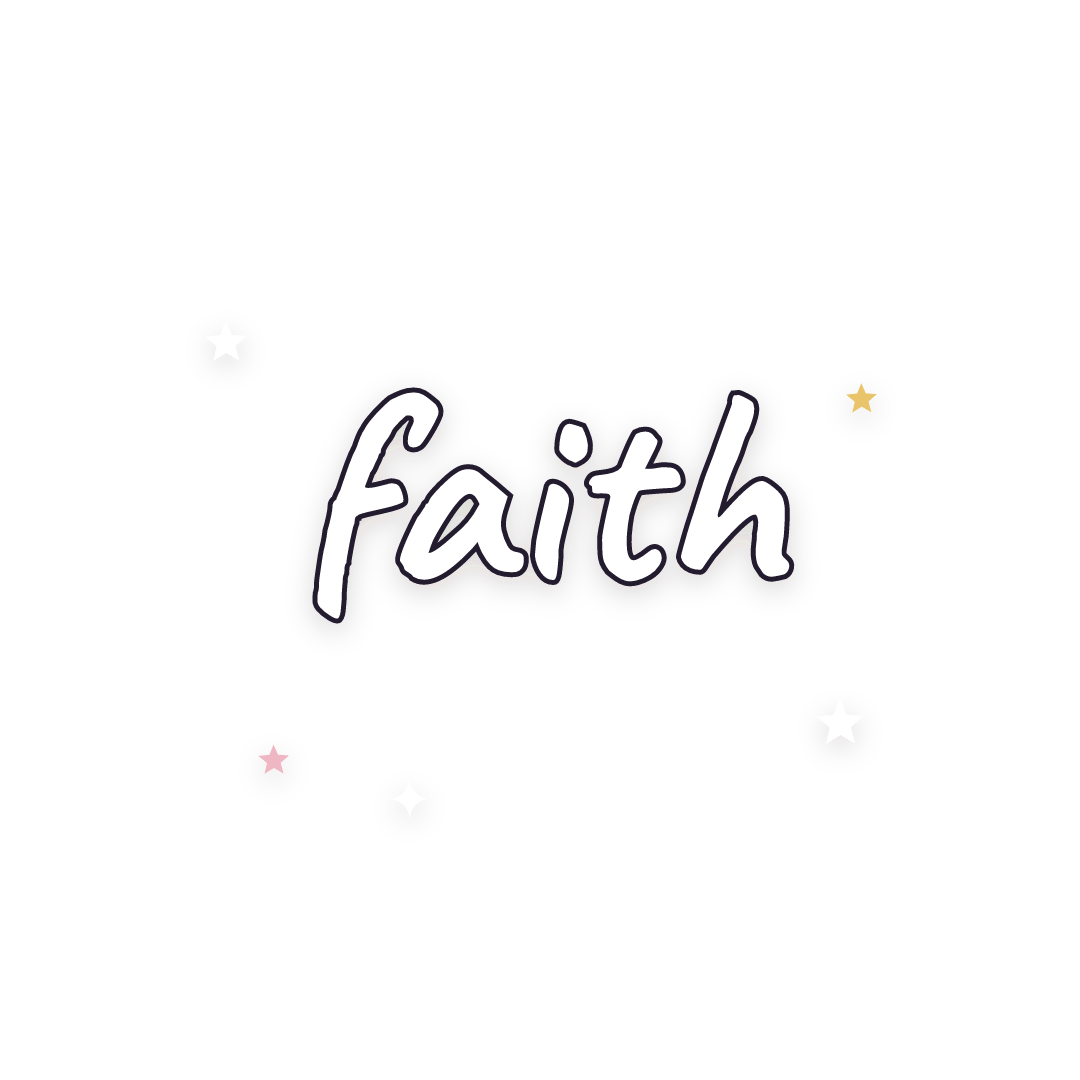 Sticker: faith
