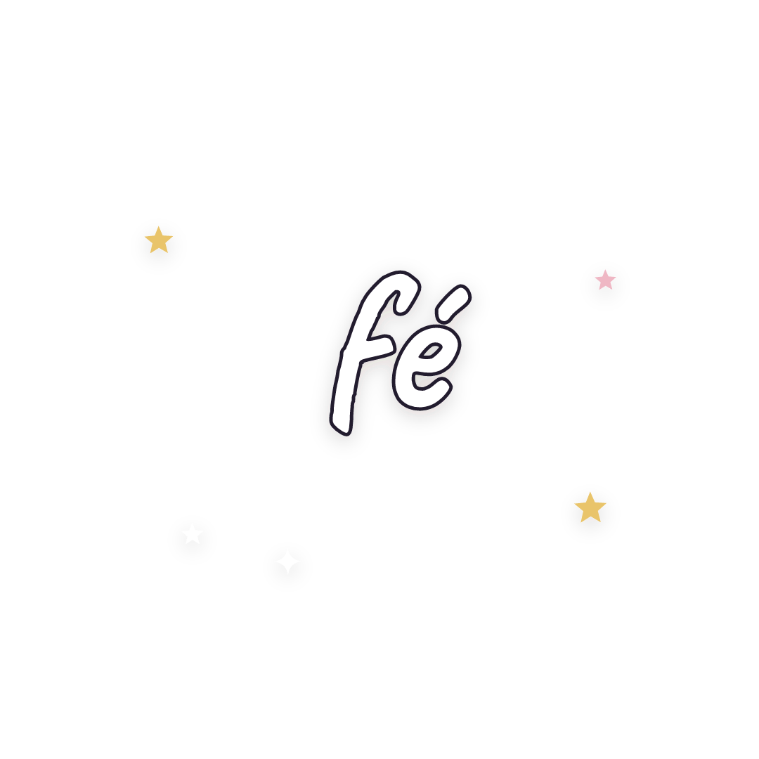 Sticker: fé