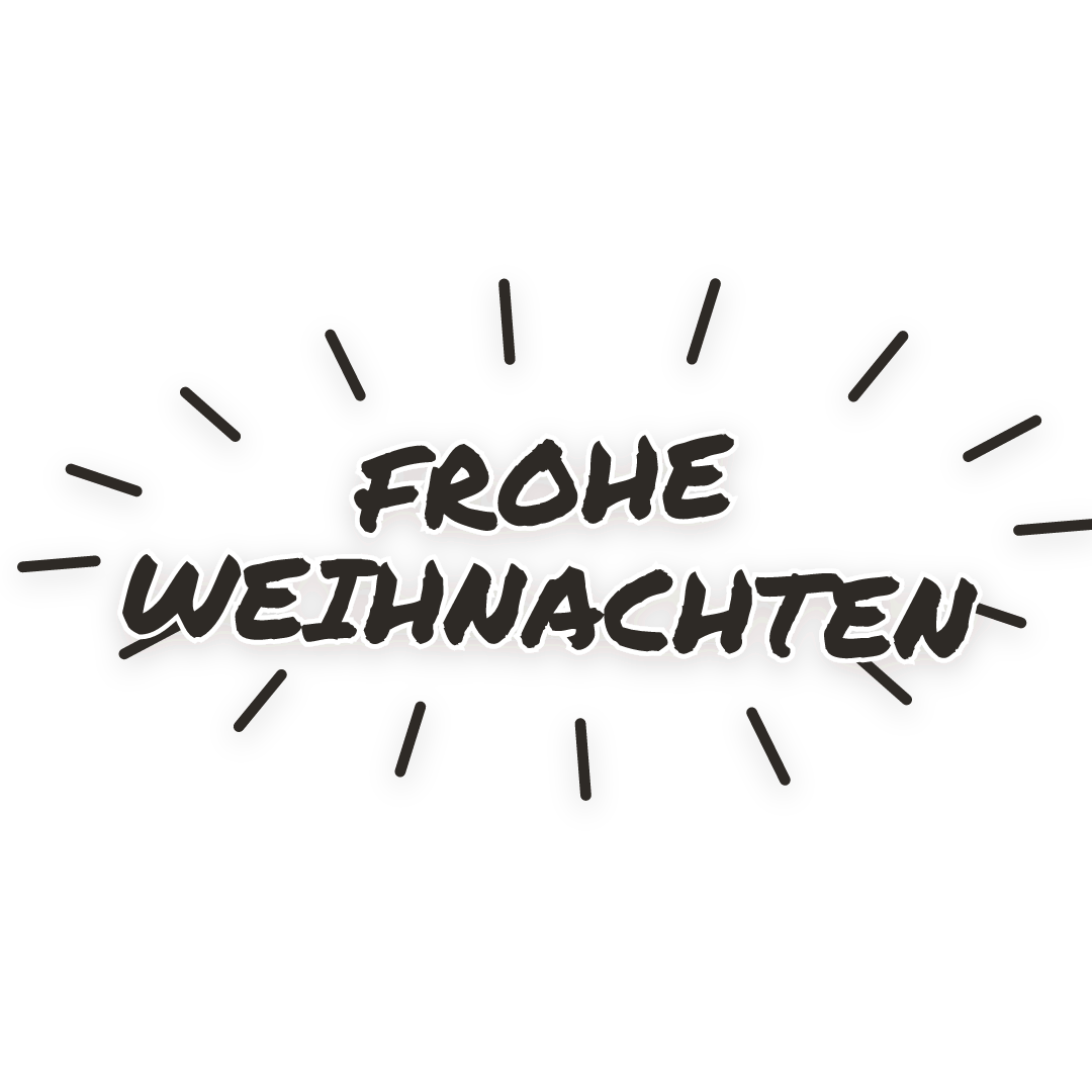 Sticker: frohe weihnachten