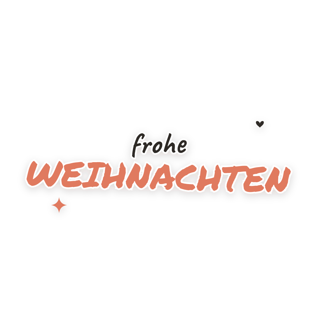 Sticker: frohe weihnachten