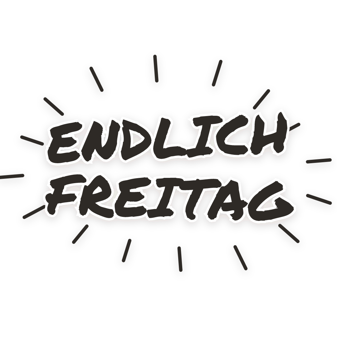 Sticker: endlich freitag