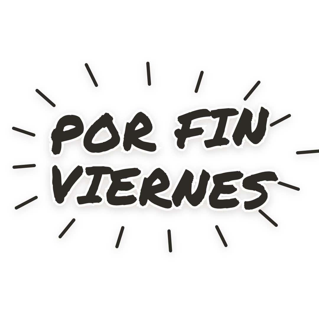 Sticker: por fin viernes