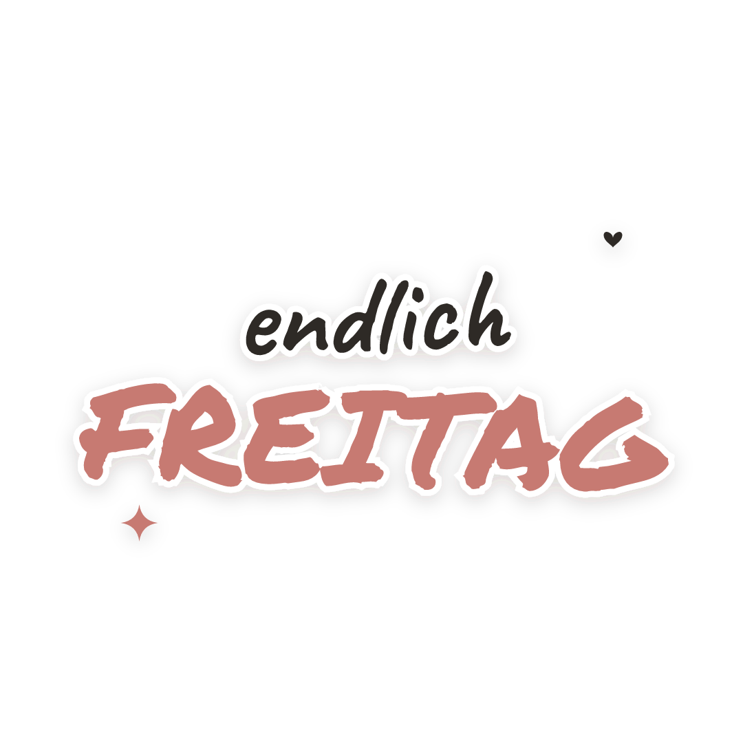 Sticker: endlich freitag