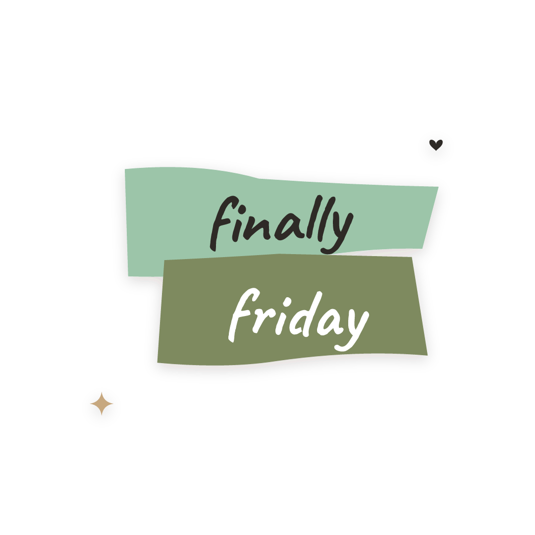 Sticker: finally friday