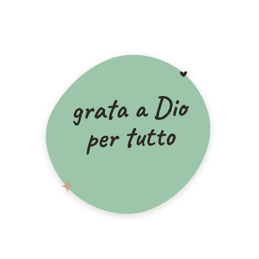 Sticker: grata a Dio per tutto