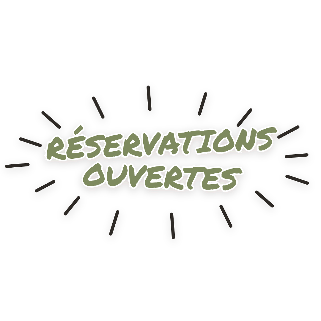 Sticker: réservations ouvertes