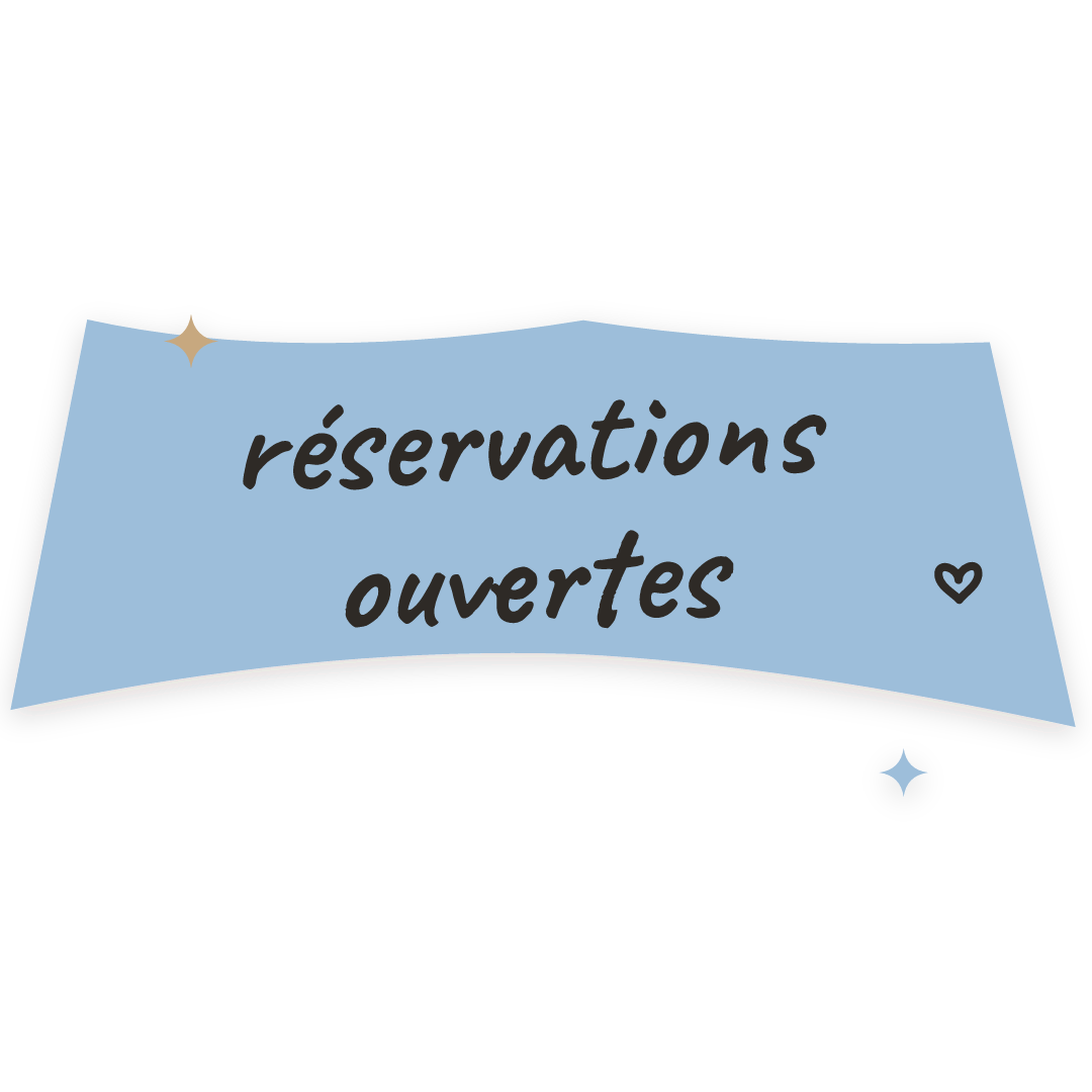 Sticker: réservations ouvertes