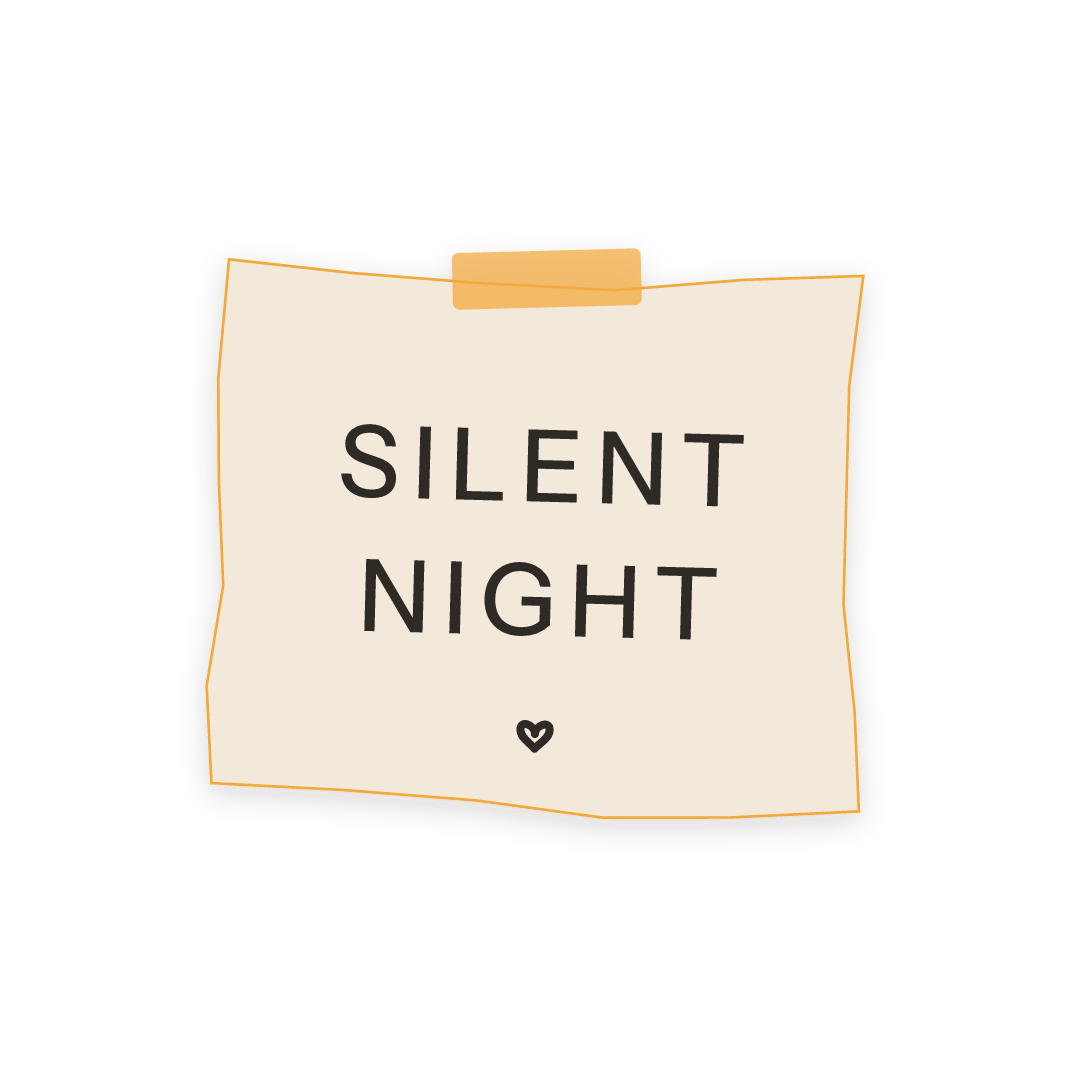 Sticker: silent night