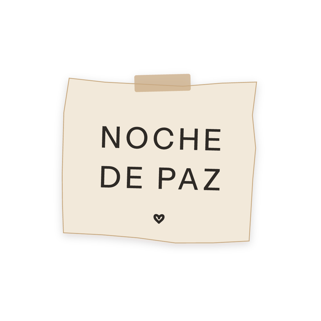 Sticker: noche de paz