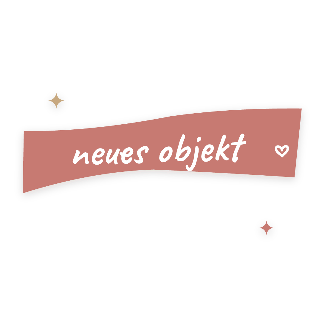Sticker: neues objekt