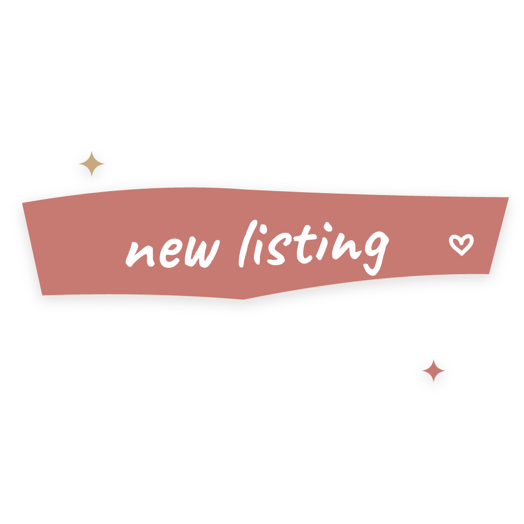 Sticker: new listing