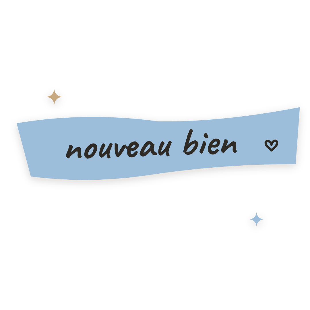 Sticker: nouveau bien