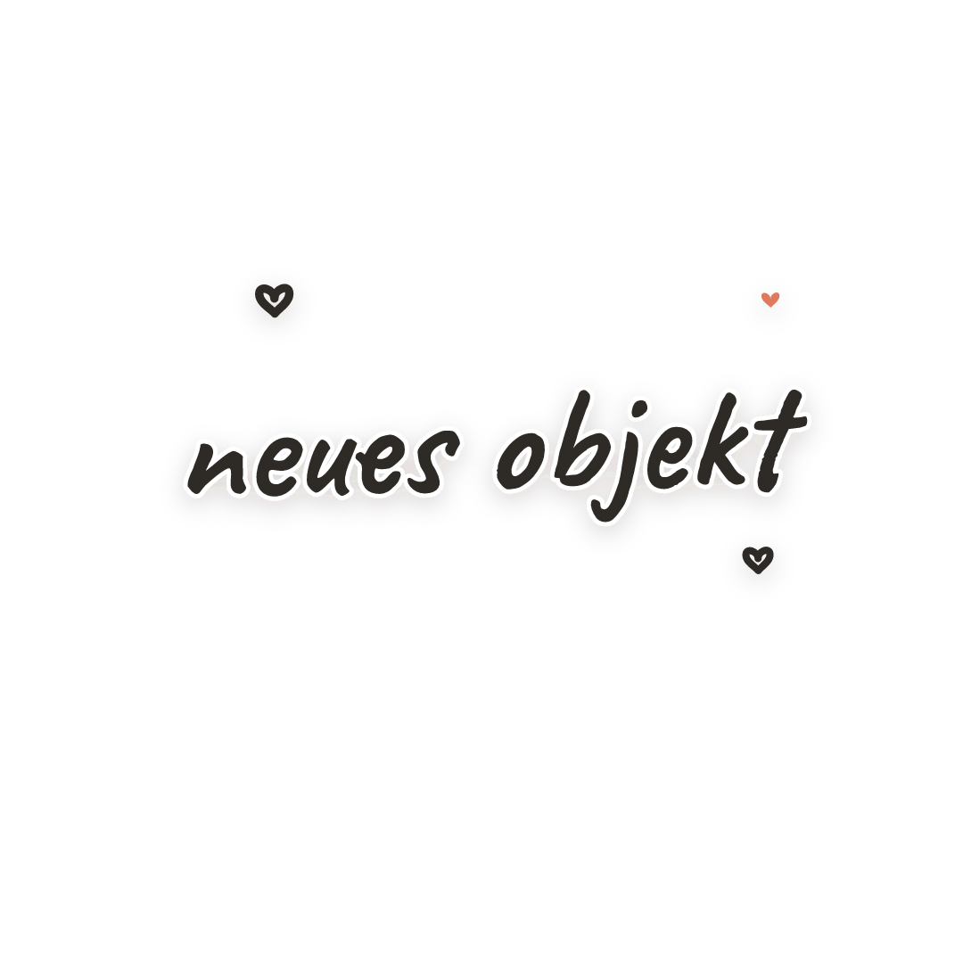 Sticker: neues objekt