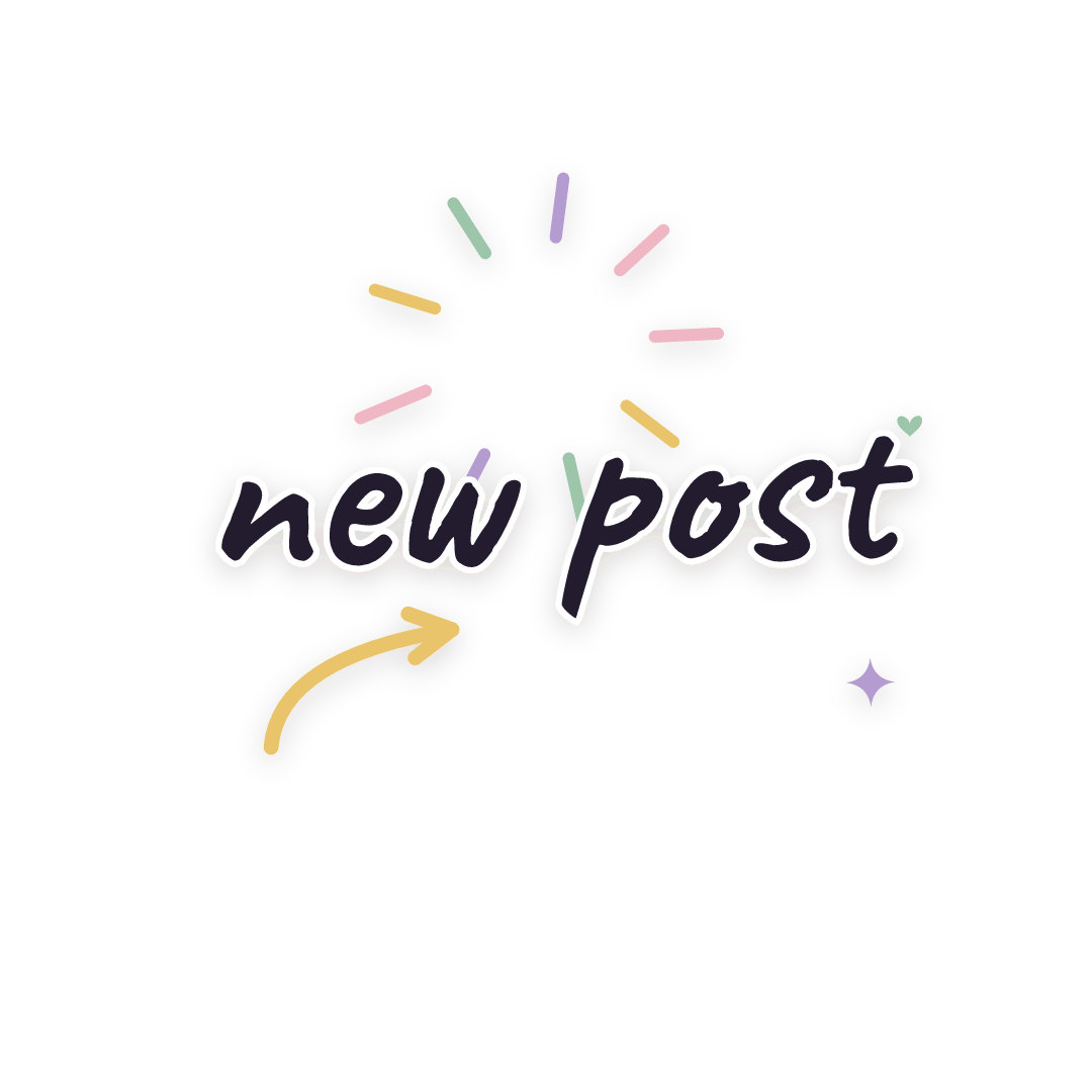 Sticker: new post