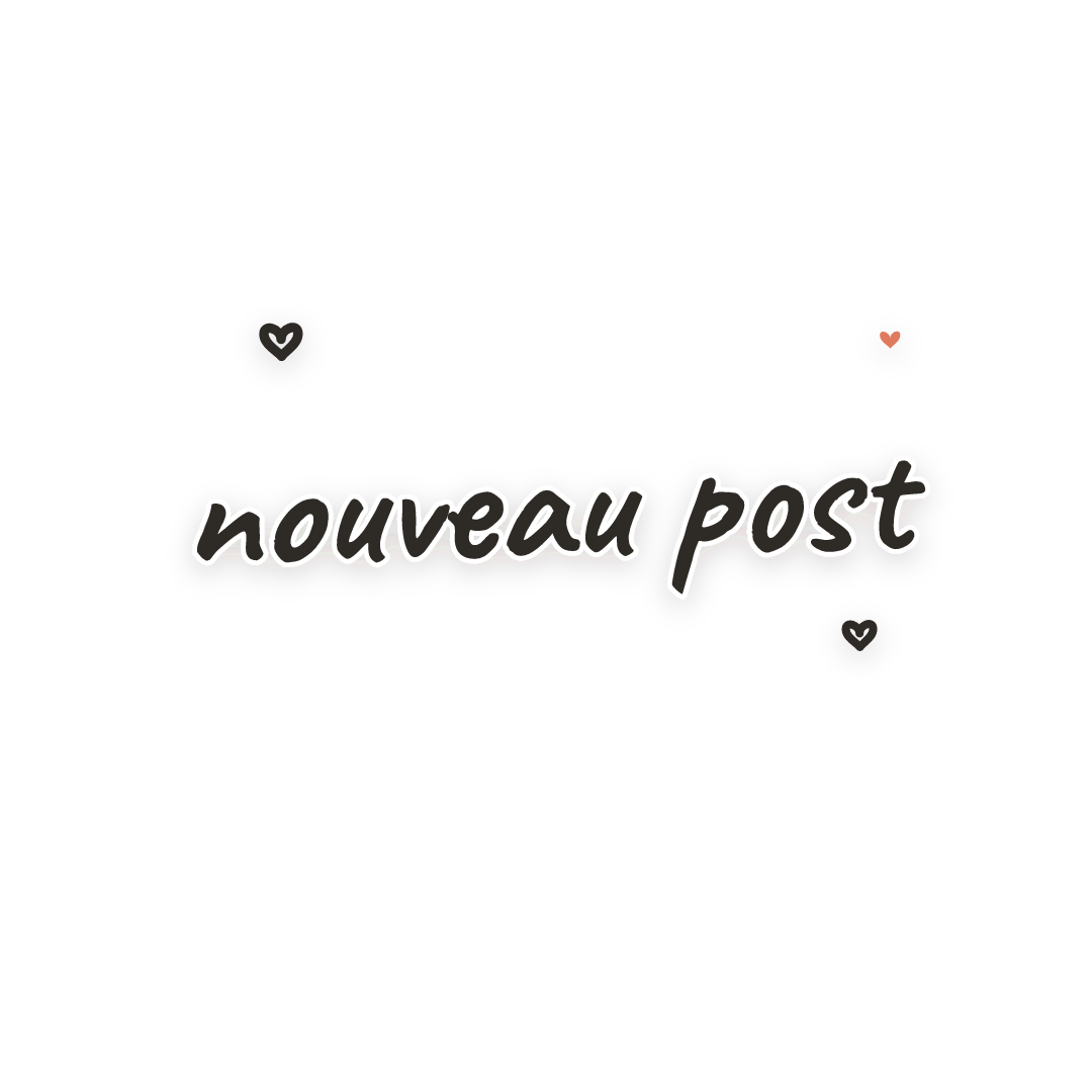 Sticker: nouveau post