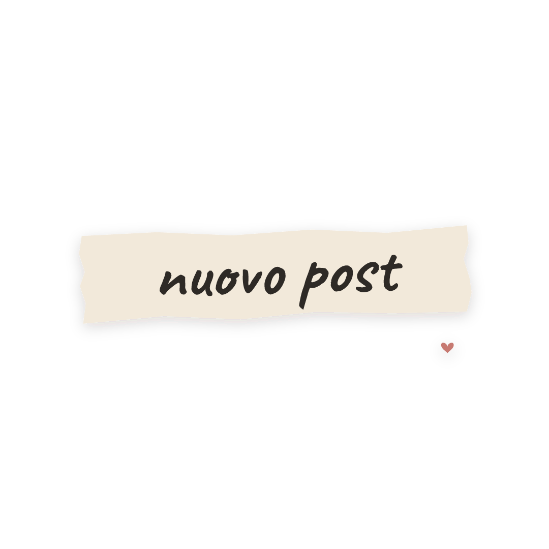 Sticker: nuovo post