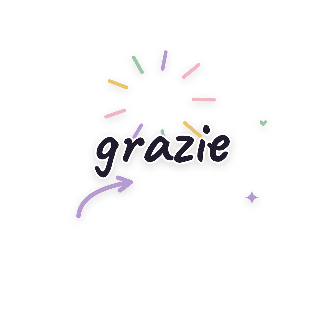 Sticker: grazie