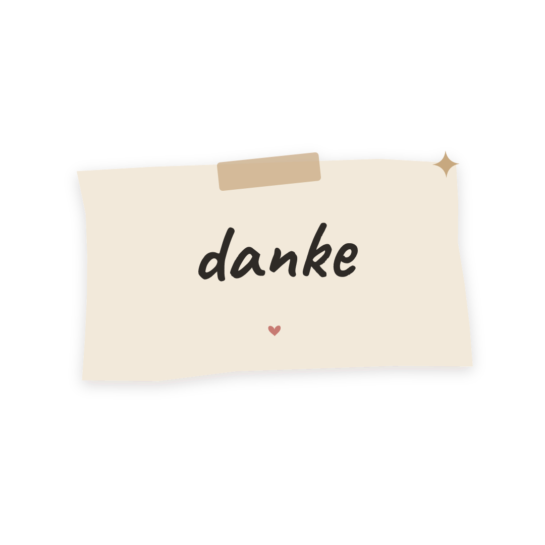 Sticker: danke