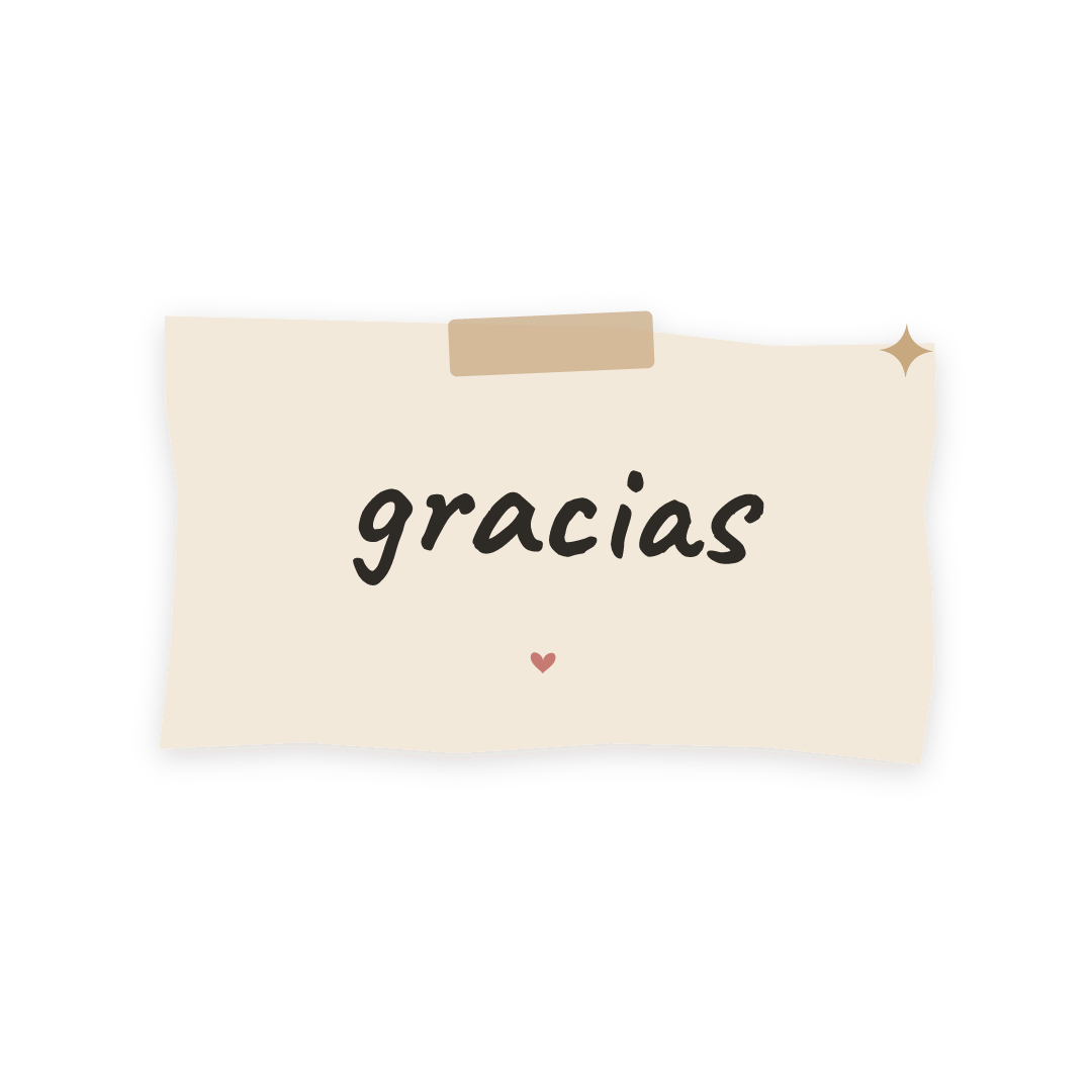Sticker: gracias