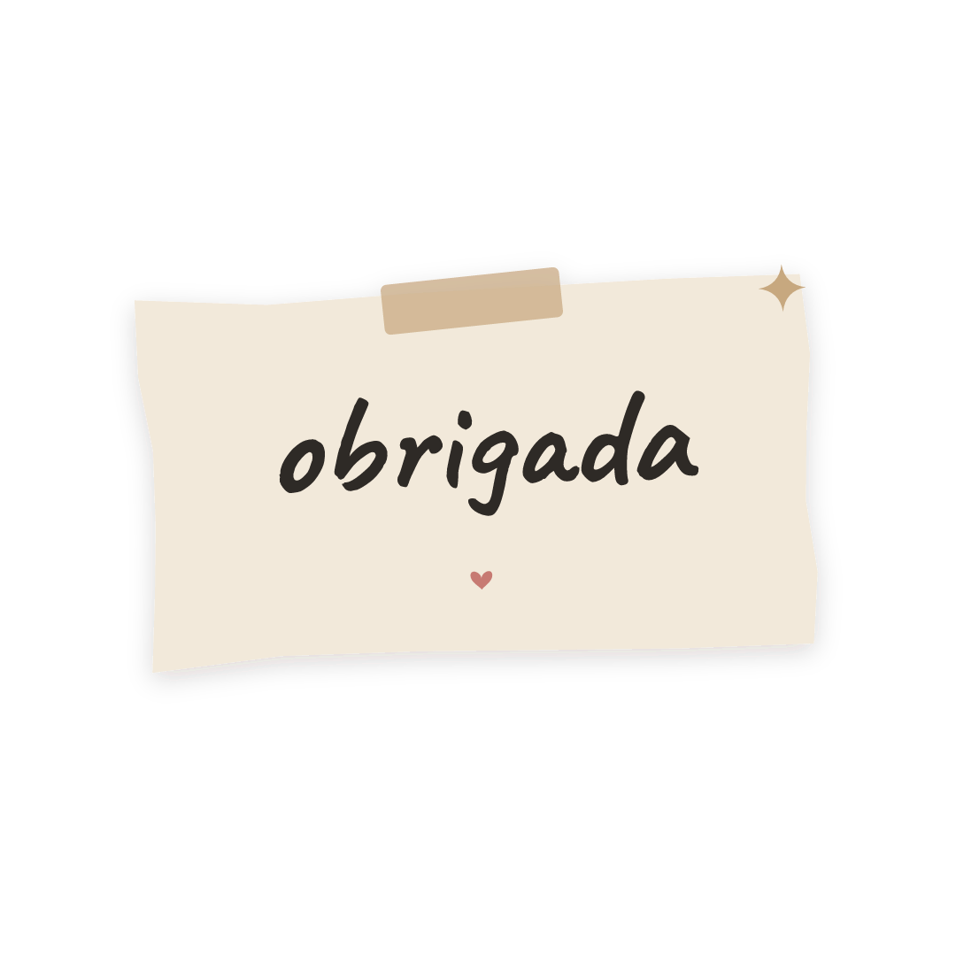 Sticker: obrigada
