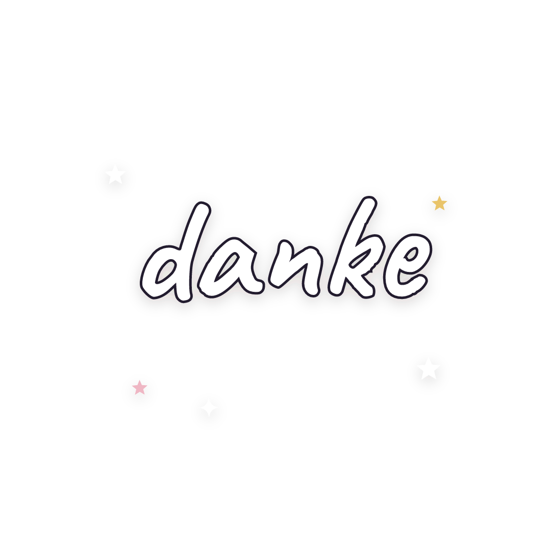 Sticker: danke