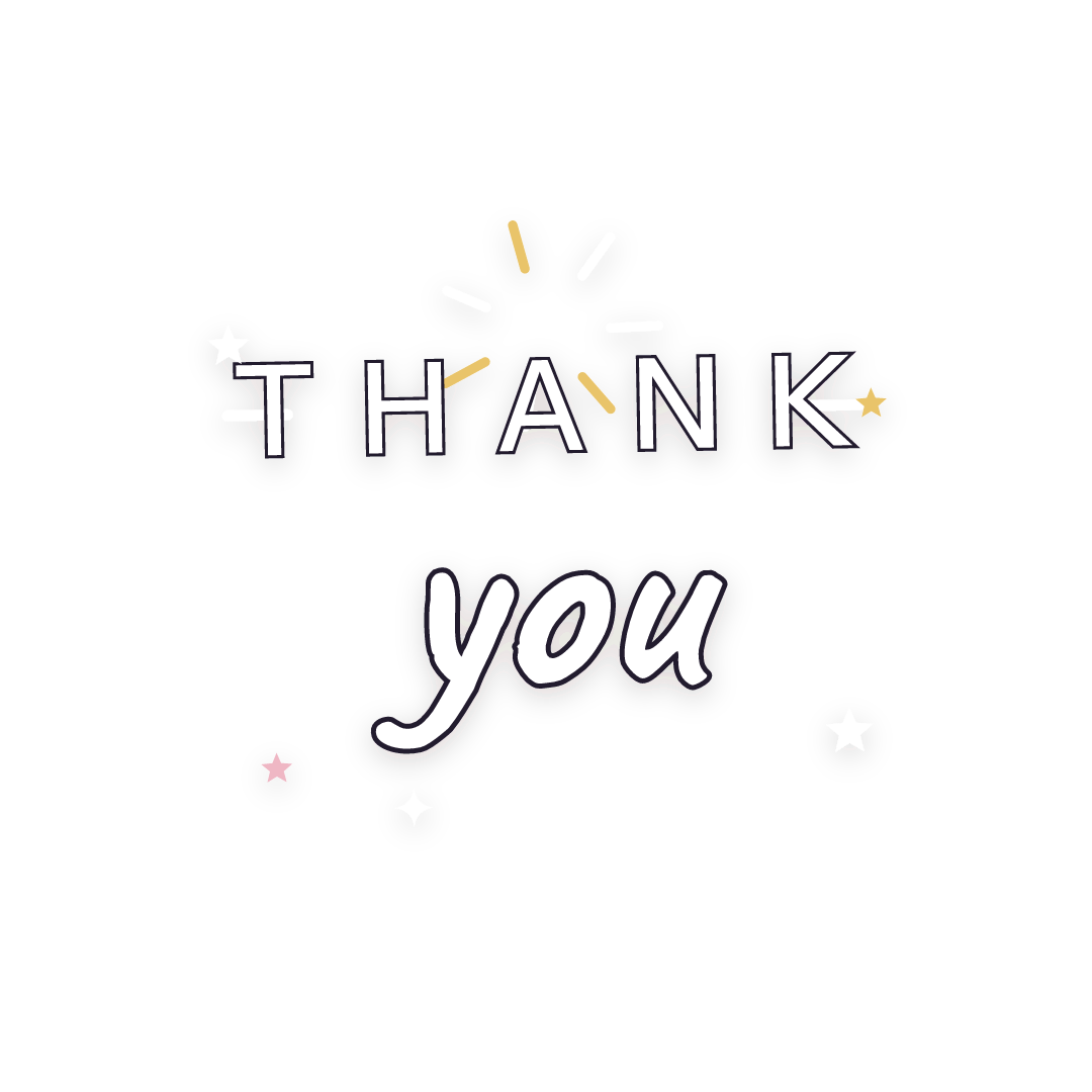 Sticker: thank you