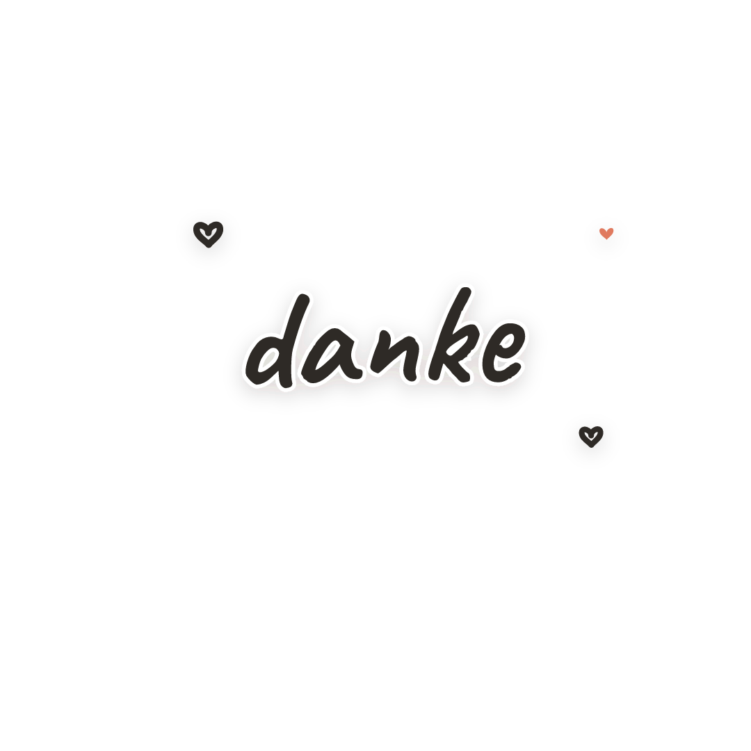 Sticker: danke