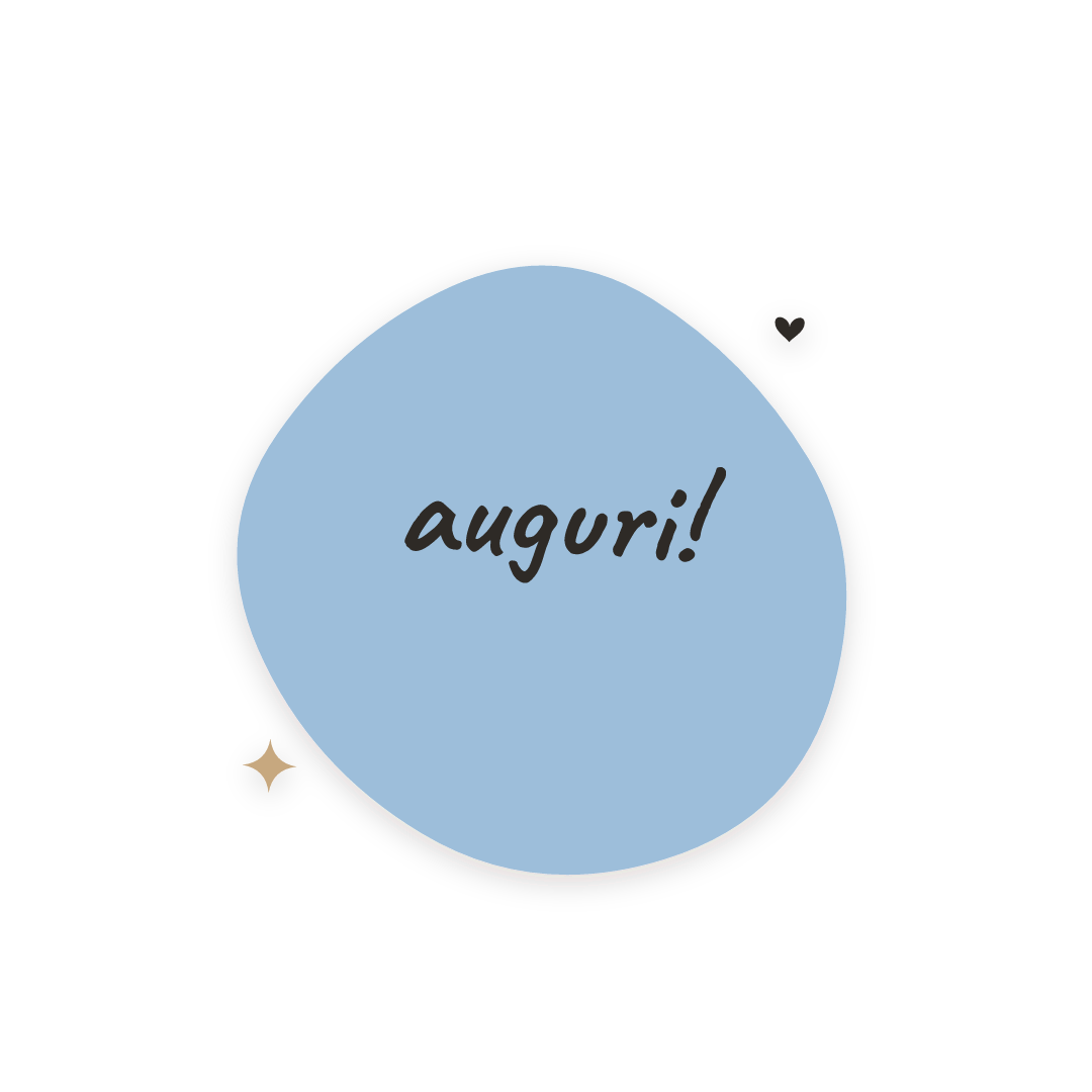 Sticker: auguri!