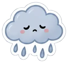 Sticker: Wolke